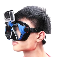 snorkeling diving goggles snorkel tube set anti fog cover breathing swimming equipment available for underwater sports camera