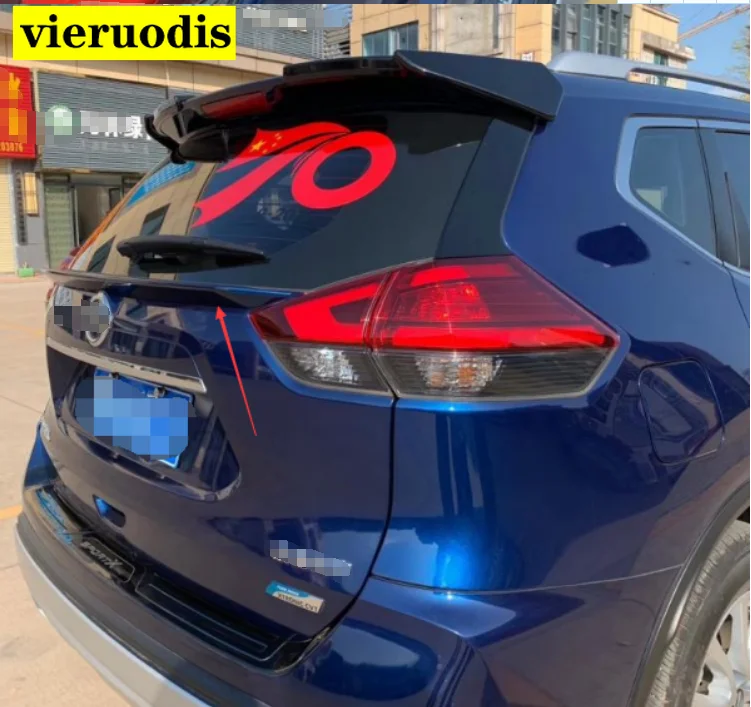Задний спойлер для Nissan X Trail Rogue T32 2014 2017 из АБС пластика Неокрашенный крыло
