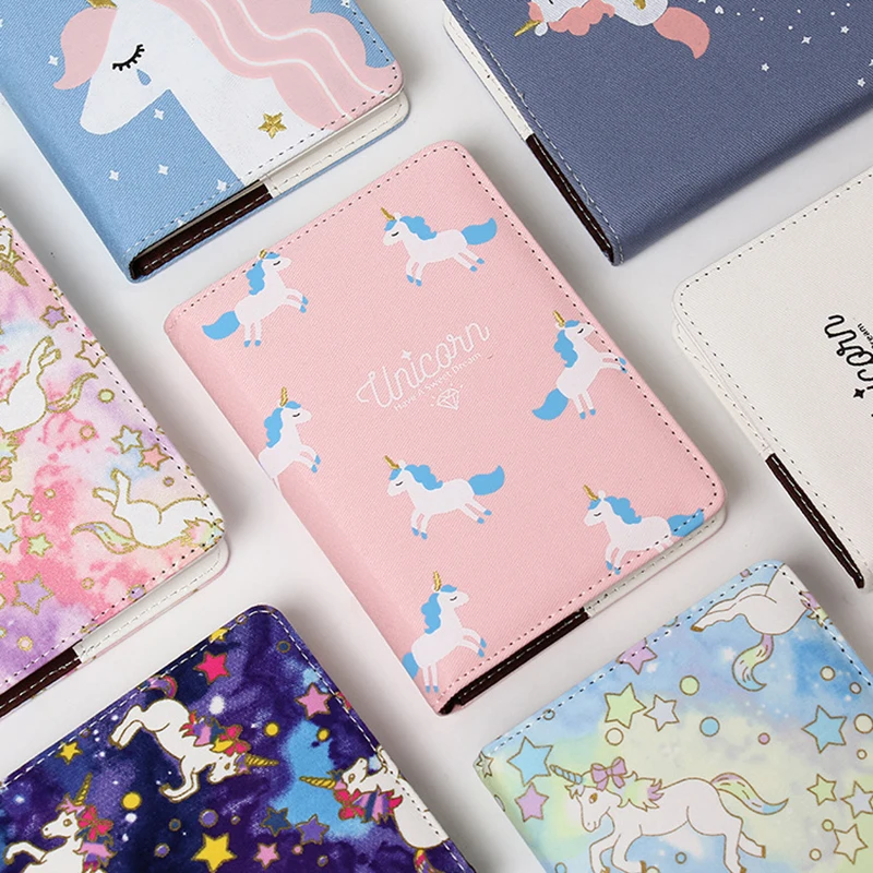 A6 Единорог милый тканевый Карманный Bullet Journal планировщик персональный