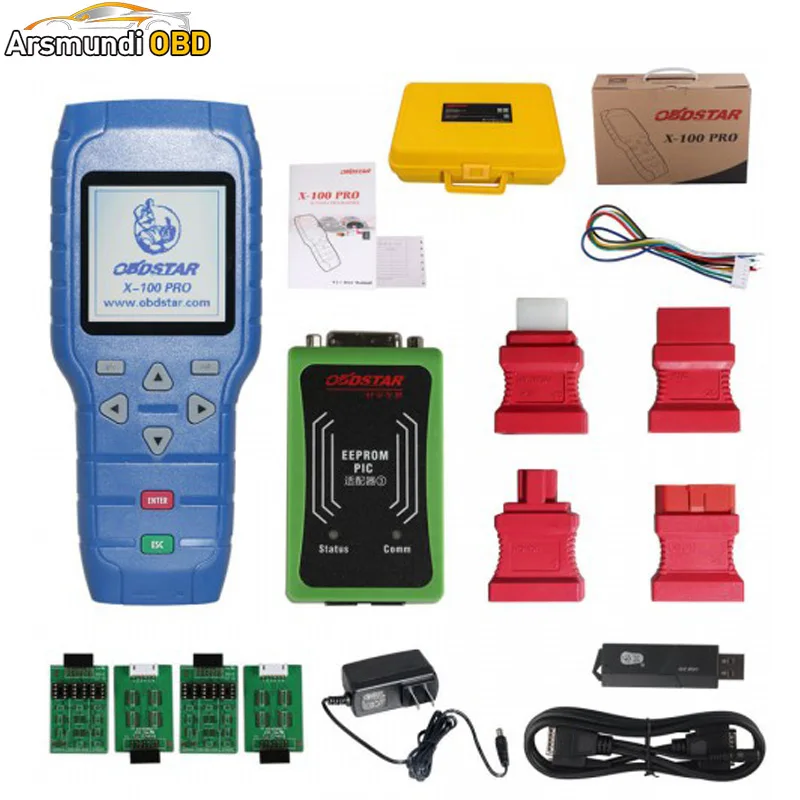 OBDSTAR X 100 PRO Автомобильный ключ программатор (C + D) тип для IMMO одометр OBD