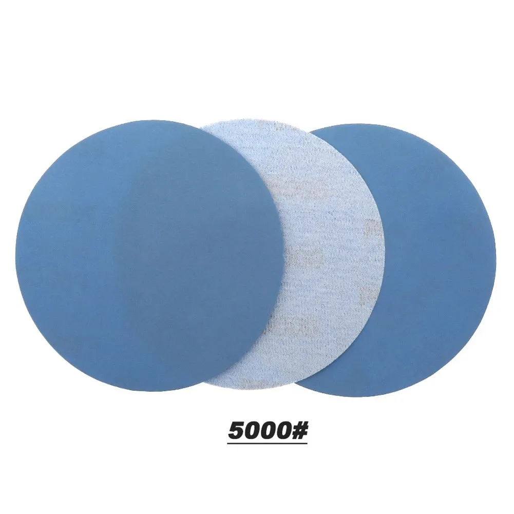 

25Pcs 3inch/75mm 1000/2000/3000/4000/5000Grit Water Dry Sanding Discs Sandpaper For Sanding Polishing And Grinding