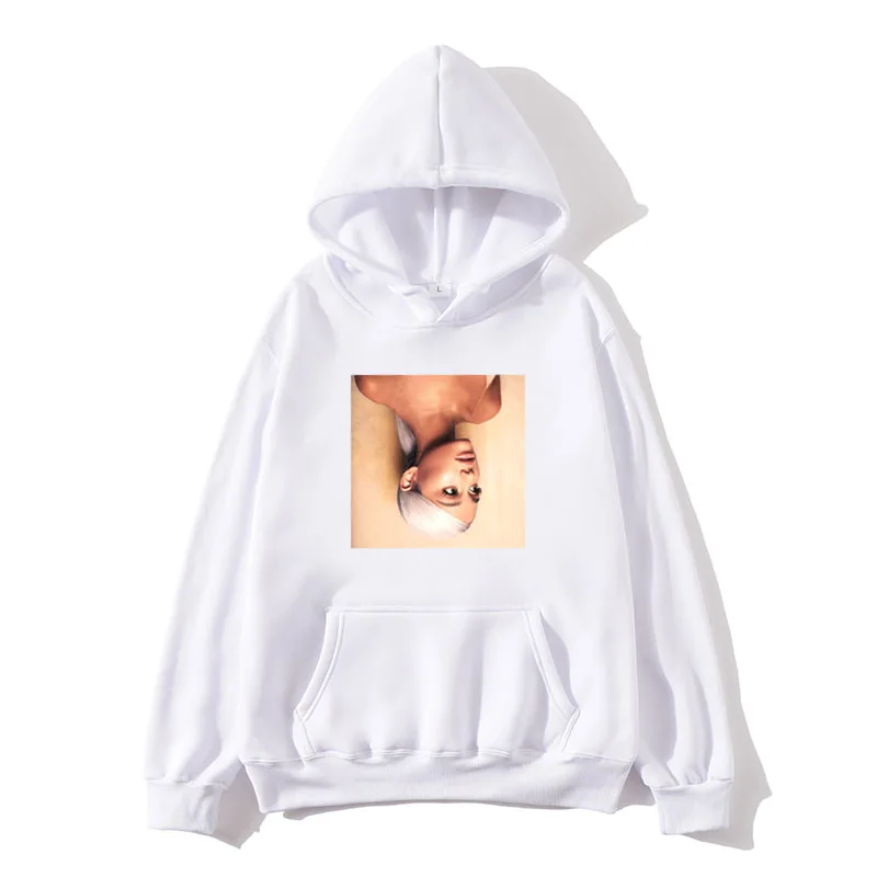 2020FADUN TOMMY Толстовка Kawaii Ariana Grande с принтом длинным рукавом для женщин/мужчин одежда