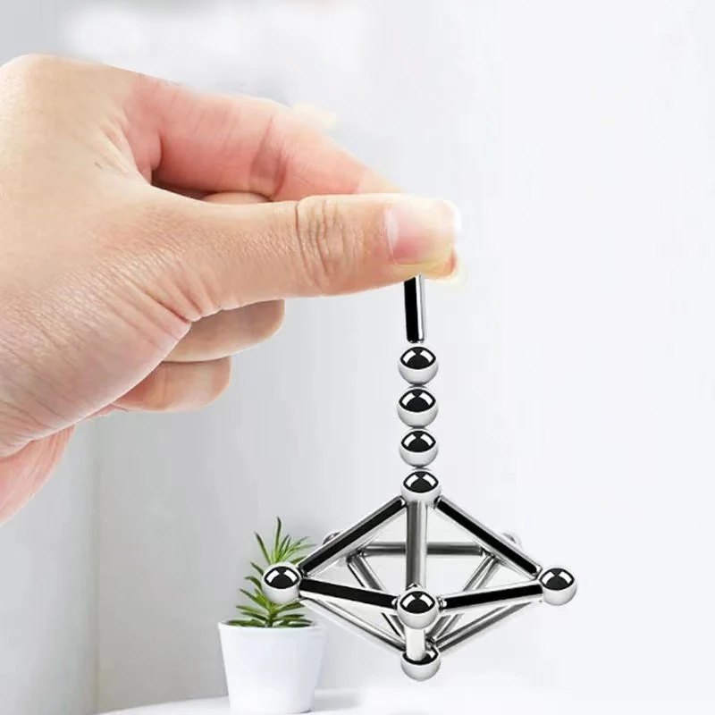 

Children's Design Magnetic Building Blocks Magnetic Sticks And Beads Jigsaw Puzzle Toys Birthday Gifts Increasingly Intelligent