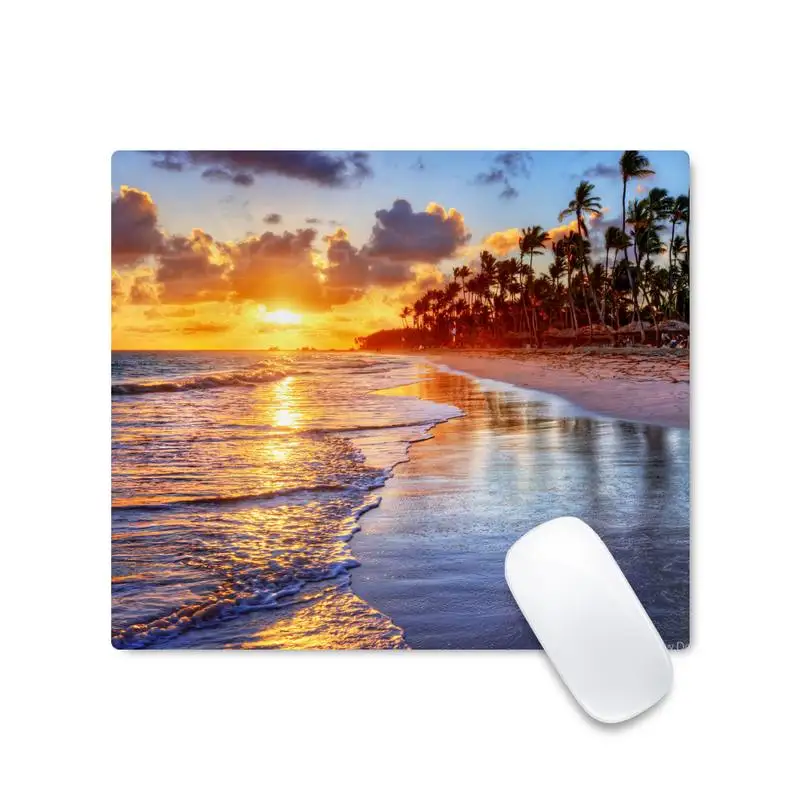 

beach Durable Rubber Mouse Mat Pad Mouse pad Desk Protect Game Officework Mat Non-slip Laptop Cushion mousepad