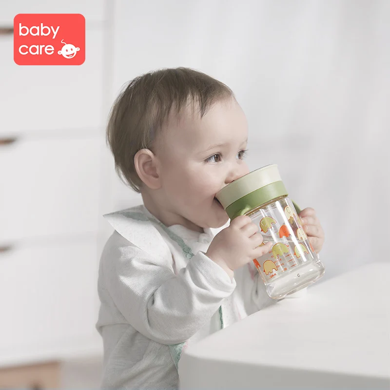 Babycare 260 мл чашка большая 360 градусная емкость для напитков детская ручка чашки