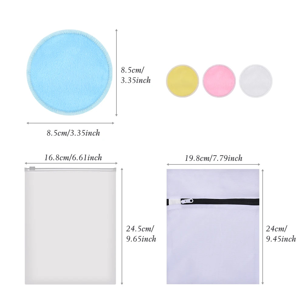 16 шт многоразовый спонж для макияжа пудра раствор лица губка натуральный