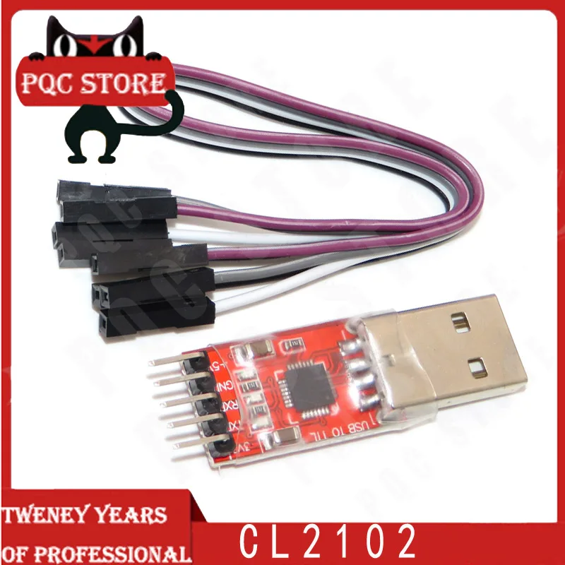 10 шт. CP2102 модуль USB для TTL серии UART STC загрузочный кабель PL2303 супер обновление линии