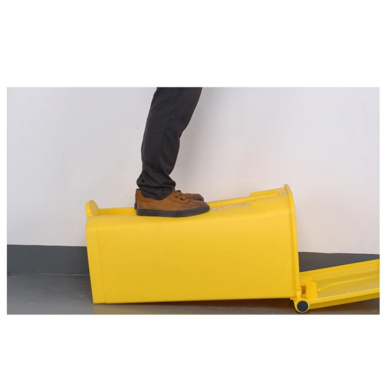 Мусорные баки открытый пластиковый токарный бак для мусора ресторан отель салон