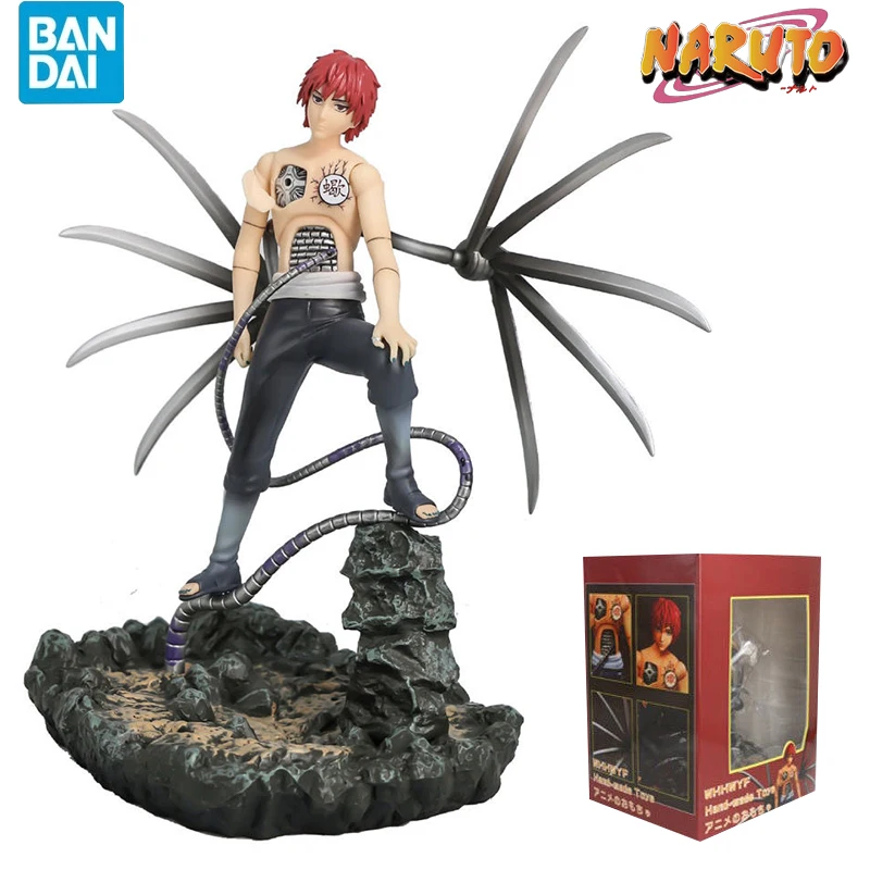 Фигурка скорпиона Bandai из аниме Наруто экшн-стиль член Акацуки Zetsu ПВХ