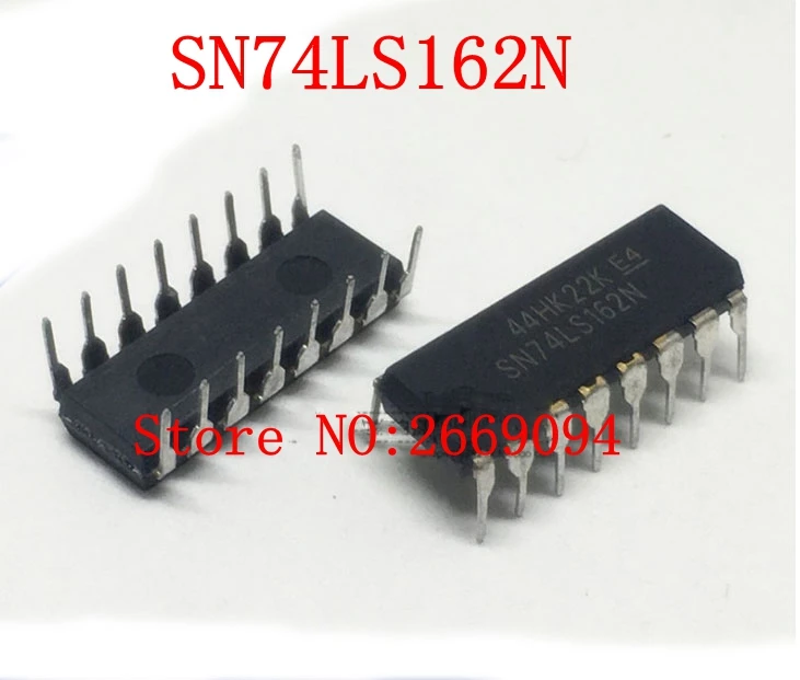 

10 шт./50 шт./100 шт. Бесплатная доставка SN74LS162N SN74LS162 74LS162N DIP-16 HD74LS162P 74LS162P 74LS162 новый оригинальный