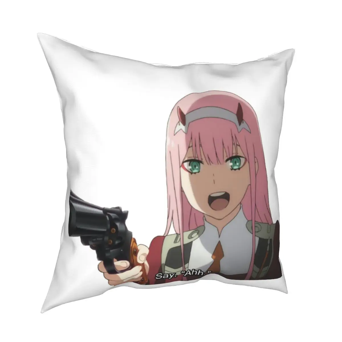 

Ноль два сказать ААА Подушка Чехол для подушки украшение Darling в Franxx аниме покрывало на кровать лучшая девушка Подушка Чехол Обложка Home 40X40cm