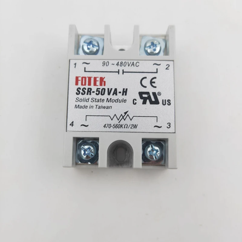 Твердотельное реле SSR 40VA H 10VA 15VA 25VA 50VA 60VA 75VA 80VA 90VA 500K Ohm 2w TO 90 480V AC тип сопротивления|ac