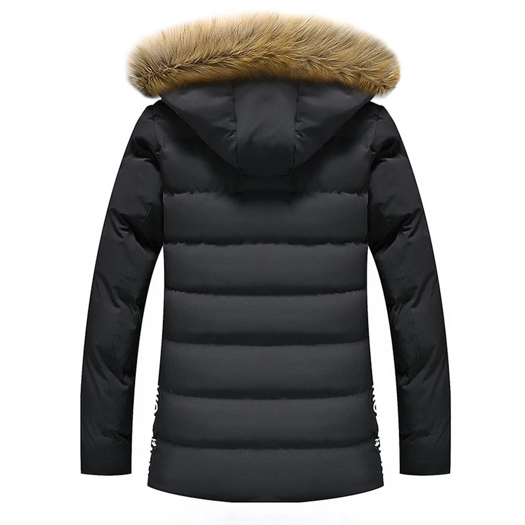 Мужская утолщенная хлопковая стеганая куртка Chamsgend однотонный пуховик с