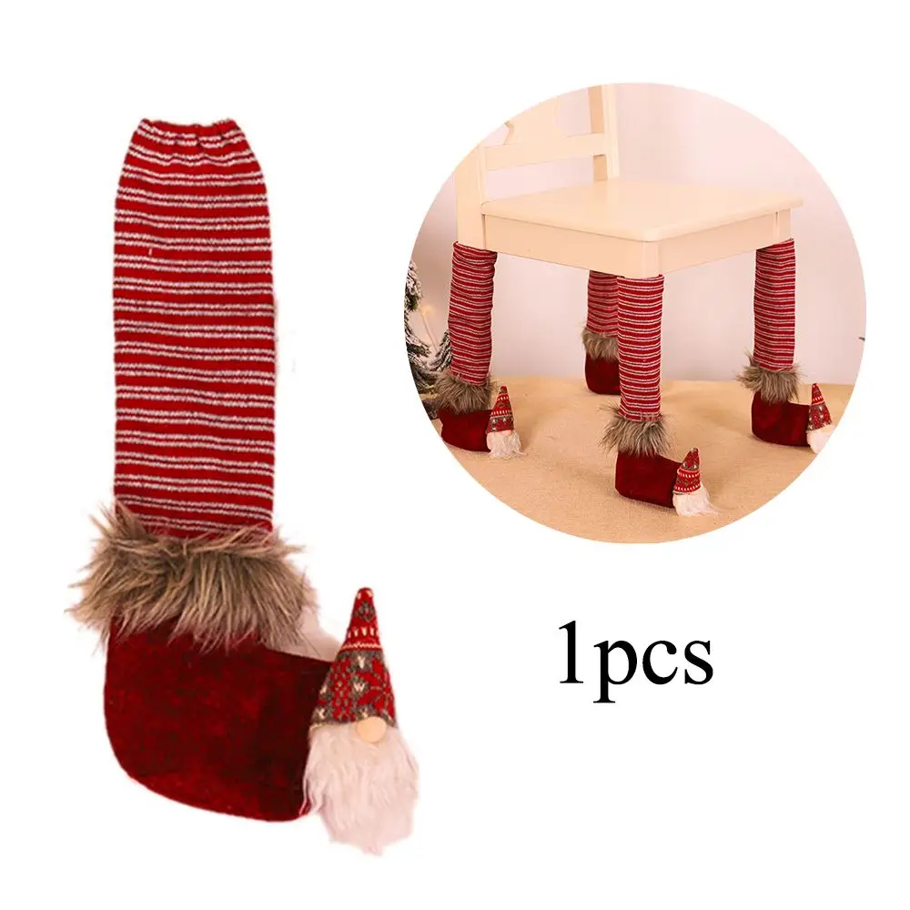 

Christmas Decoration Chair Foot Pads Table Ornament Furniture Legs Cover Floor Protection Christmas Decorations For Home Decor