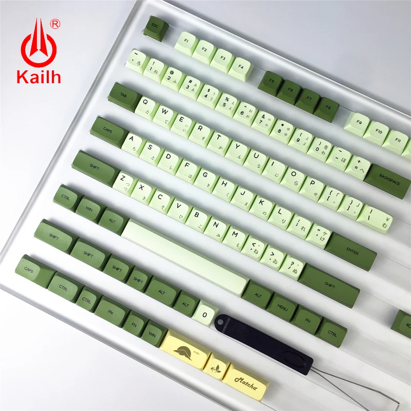 Kailh маття колпачок ключа s Сублимация PBT Японский Русский корейский 125