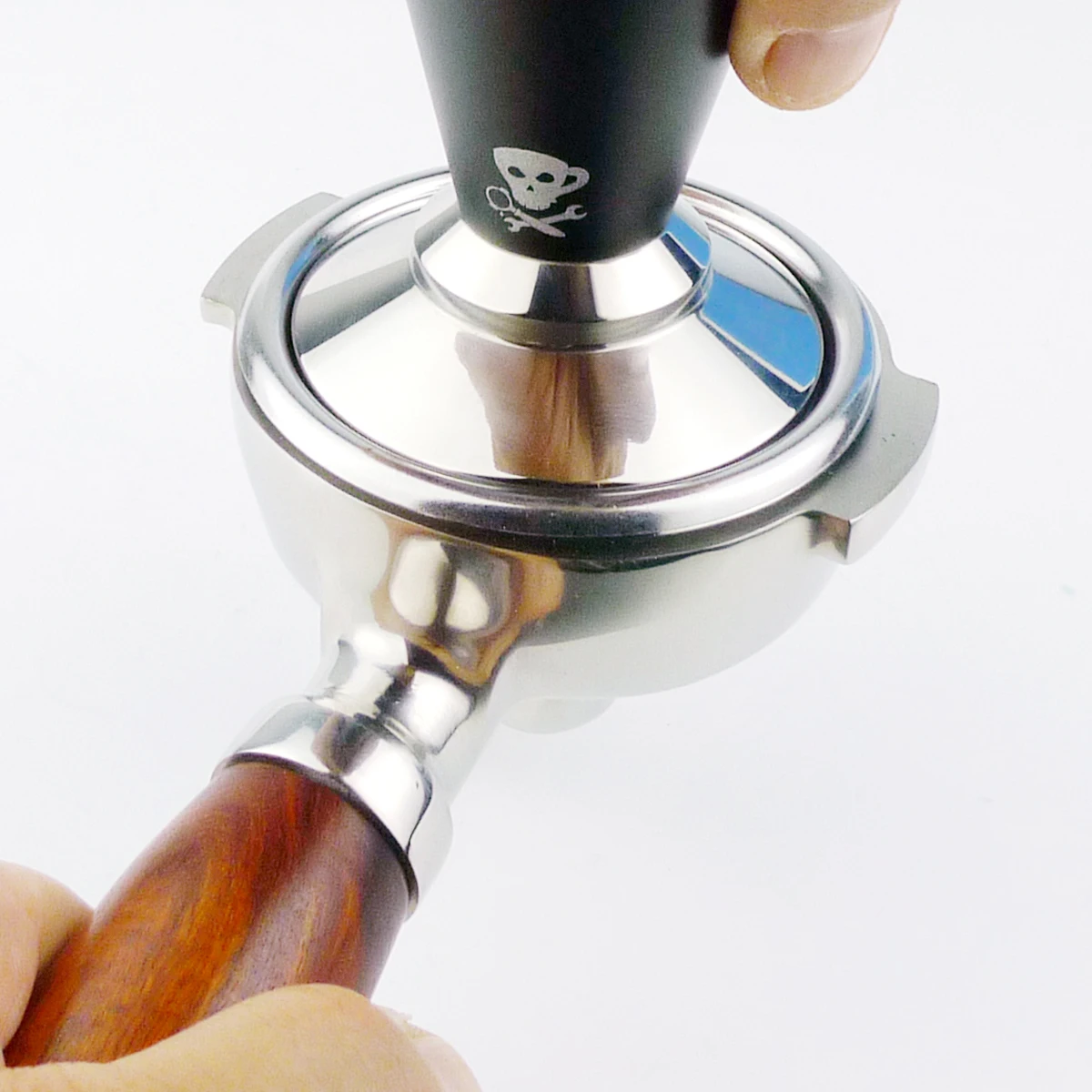 Piezas de acero inoxidable para m&aacute;quina de caf&eacute;, martillo de polvo especial para m&aacute;quina de caf&eacute;, prensa de caf&eacute;, herramientas Barista, Coffeewa-2