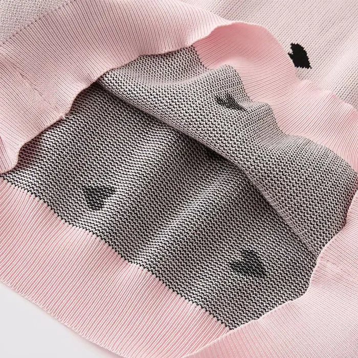 korea chic heart pattern knitted suit women skirt set autumn winter knitted suit 2 piece set sweet top and skirt