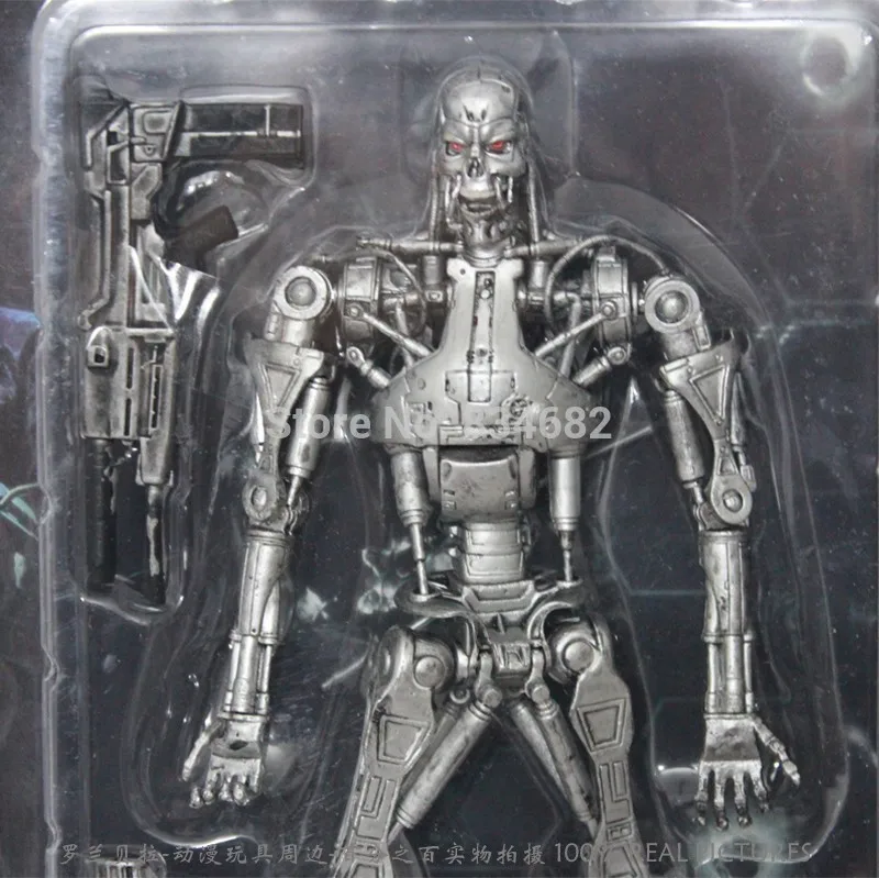 J.G Chen Free Shipping NECA The Terminator 2 Judgment Day T-800 Endoskeleton PVC Action Figure Robot Toys 7&quot 18CM | Игрушки и хобби
