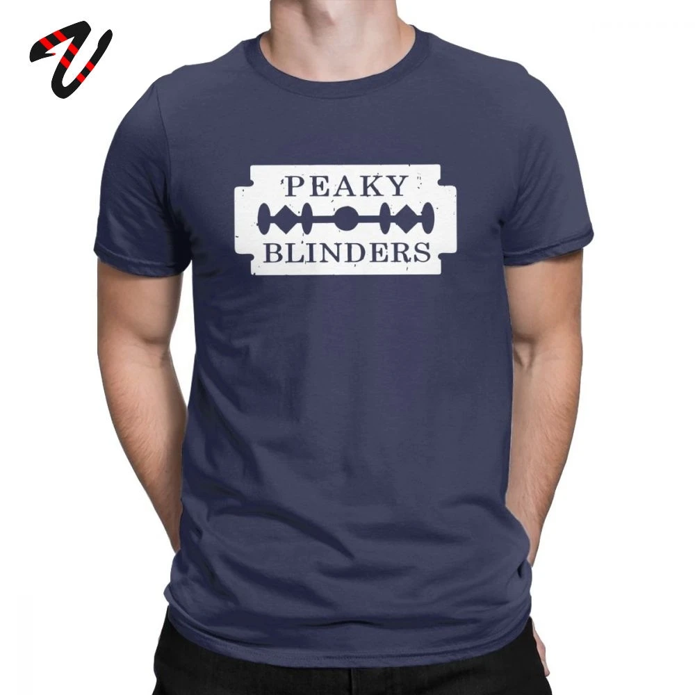 Футболка мужская с надписью Peaky Blinders топ коротким рукавом принтом Артура Томаса