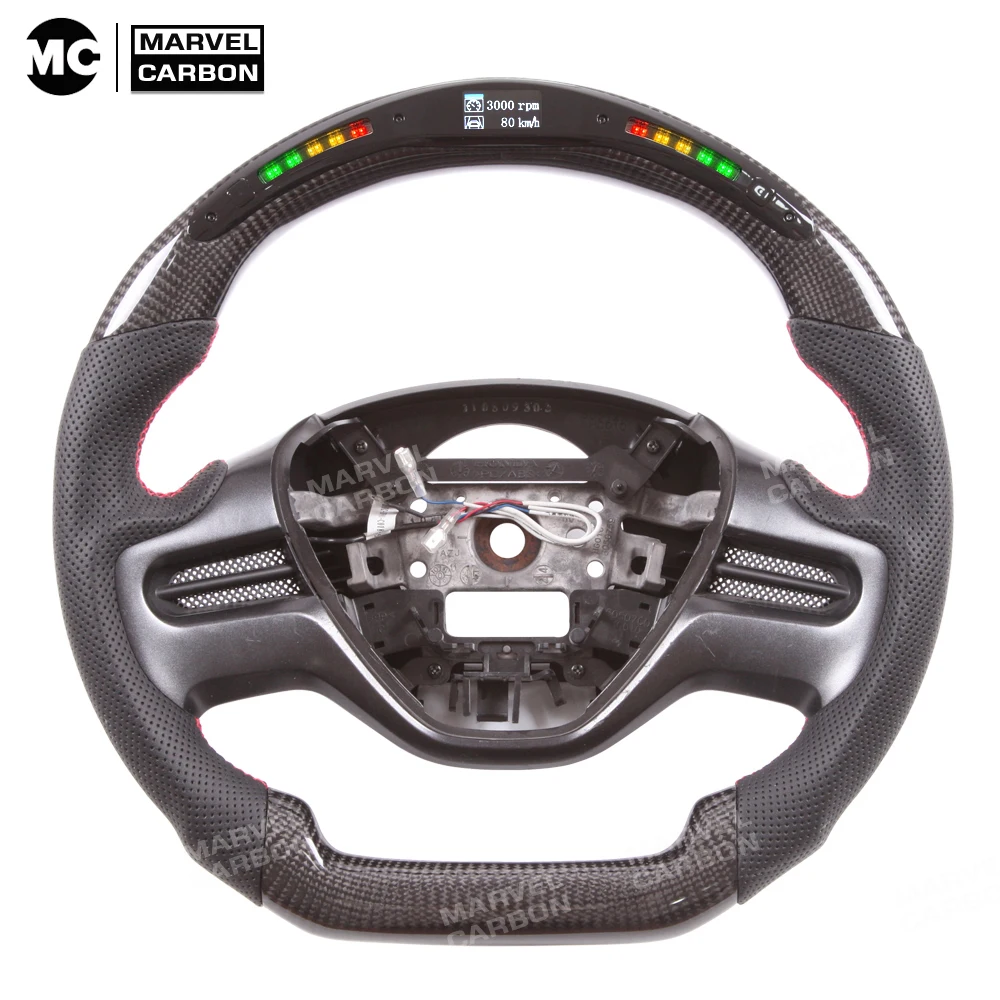 

Real Display Carbon Fiber LED Performance Steering Wheel Display Compatible for Honda