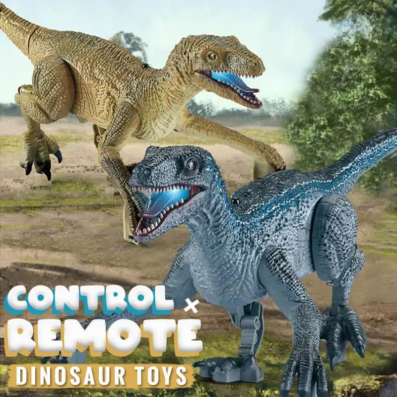 

2,4G Φ Raptor Jurassic Remote Control динозавр RC электрическая прогулочная игрушка динозавр дракон для детей рождественские подарки
