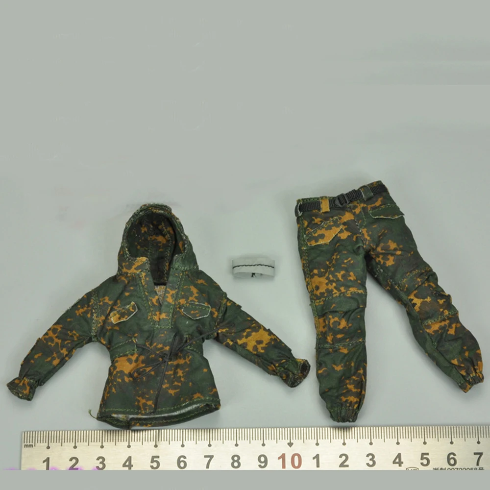 

1:12 CFTOYS LW007 LW008 Russia Camouflage Overalls For 6 Inch Figure In Stock