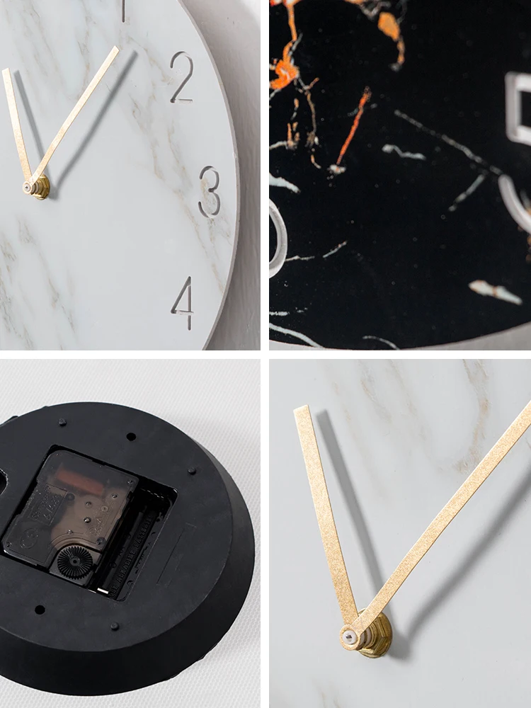 Скандинавские настенные часы украшения для спальни кухни домашний бесшумный