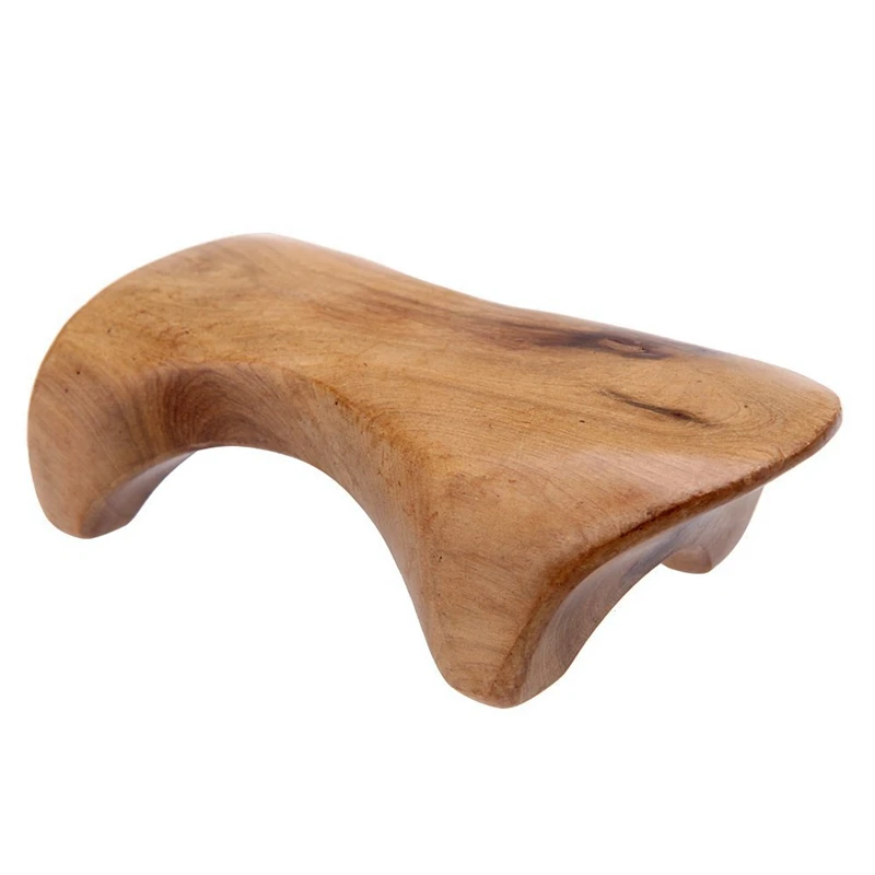 4-кнопочный деревянный массаж спины шеи плеч ног рефлексотерапия ручной Форма