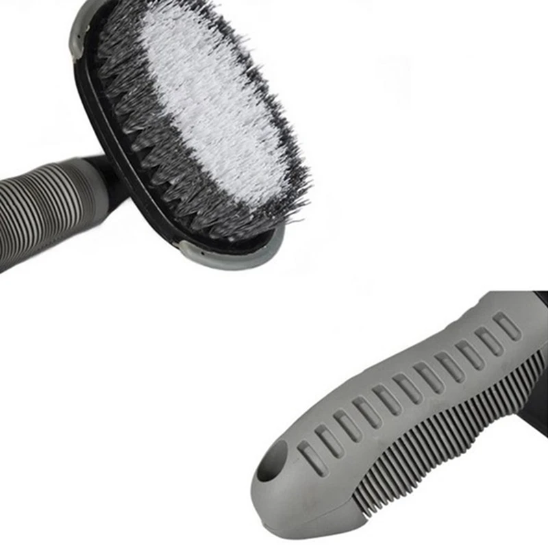 

2 Wheel Rim Tire Cleaner Floor Tools & 1 Pcs Car Telescopic Detachable Mop Cleaning Wash Brush Tool