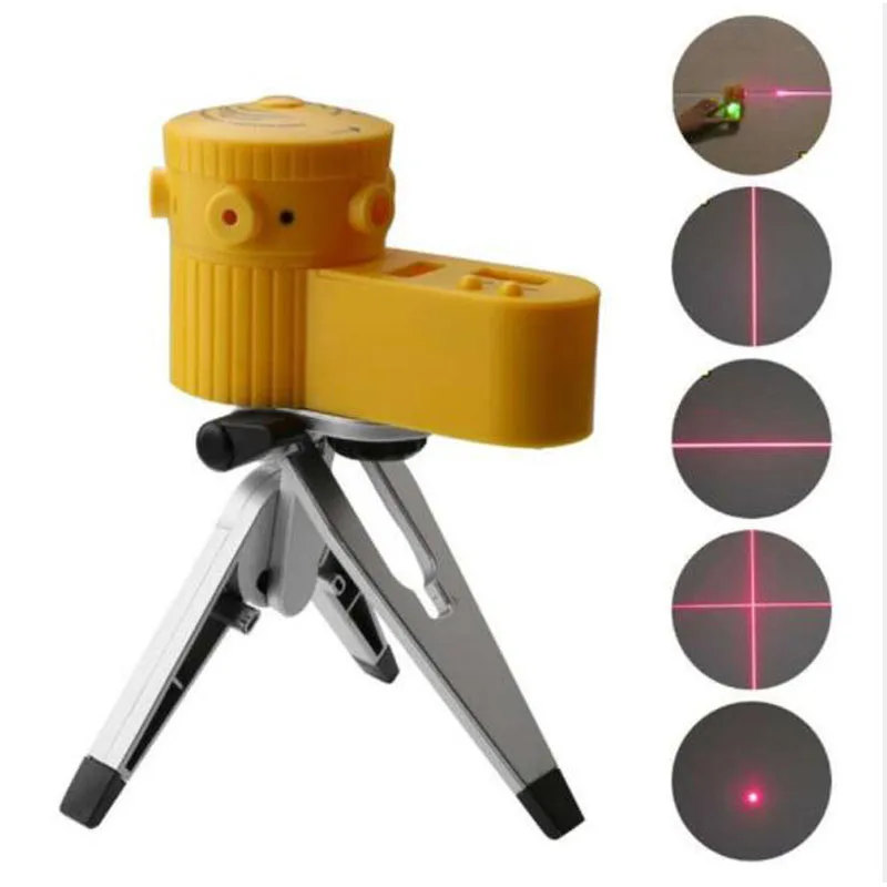 

LV06 Multifunction LED Cross Line Red Laser Leveler Vertical Horizontal Equipment Measure Tool Device With Tripod Spirit Level