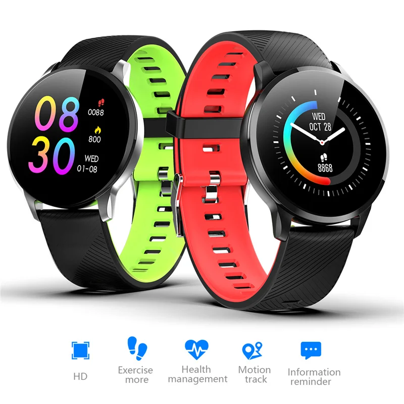 Y16 smart watch Водонепроницаемый Фитнес-трекер часы монитор сердечного ритма приборы для измерения кровяного давления, спортивные Смарт-часы фитнес-браслет для женщин