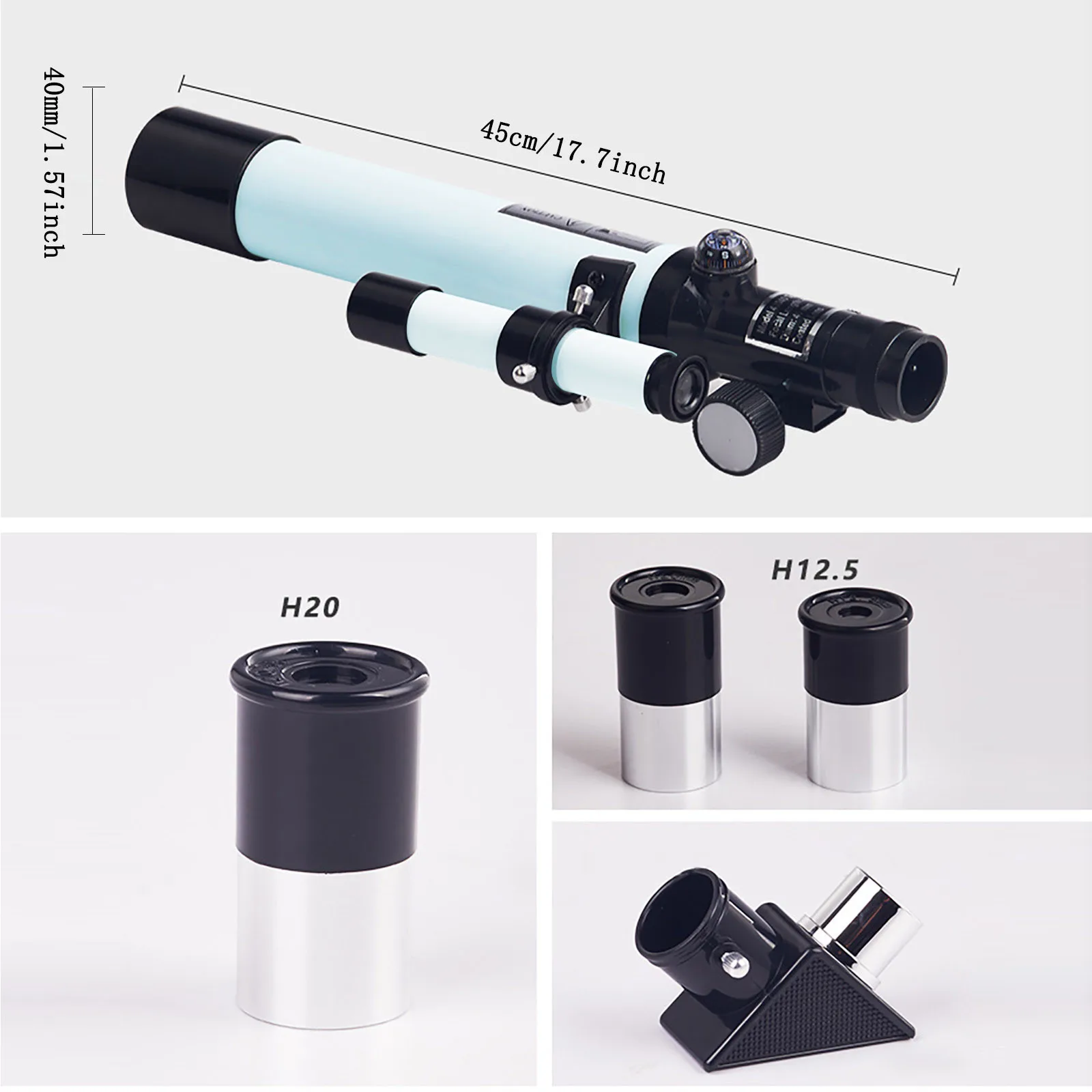 

F40040 Student Astronomical Telescope Professional HD Star Searching Child Adult luneta obserwacyjna