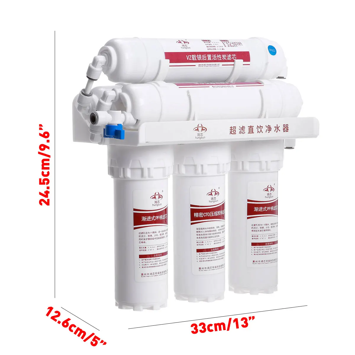 

3+3 6 Stage Ultrafiltration Water Purifier System Home Kitchen Faucet Purifier Drinking Water Filtration Household Water Filter
