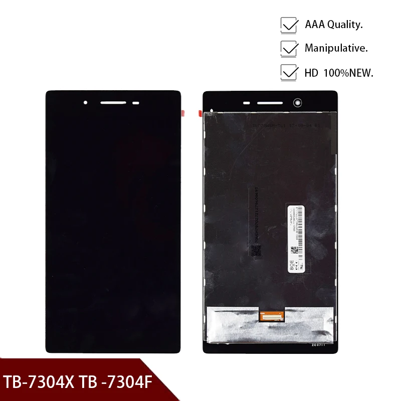 7 &quotдля планшета Lenovo Tab 4 эфирных TB 7304i ЖК ТБ 7304X TOUCHBeauty 7304F дисплей и сенсорный экран