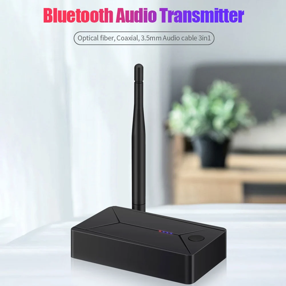 Bluetooth адаптер Совместимый оптический TX13 коаксиальный 3 5 мм аудио передатчик