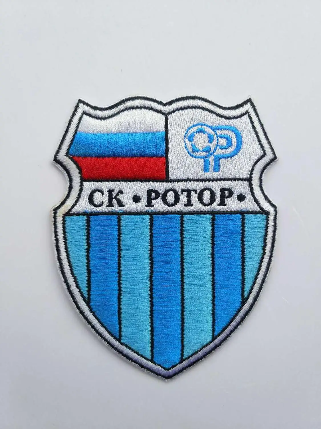 2 шт./лот футбольный клуб fussball CK Potop логотип ФК утюгом нашивка Aufnaeher аппликация