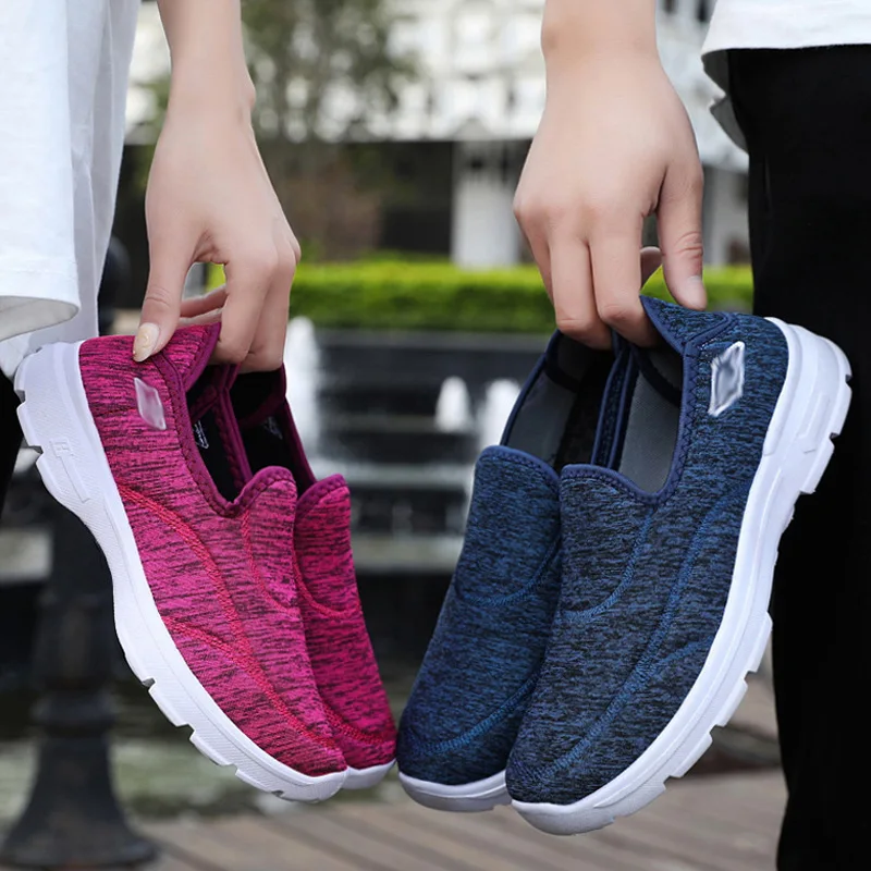 Новинка Дышащая мужская обувь Кроссовки для бега Мужская повседневная Обувь без