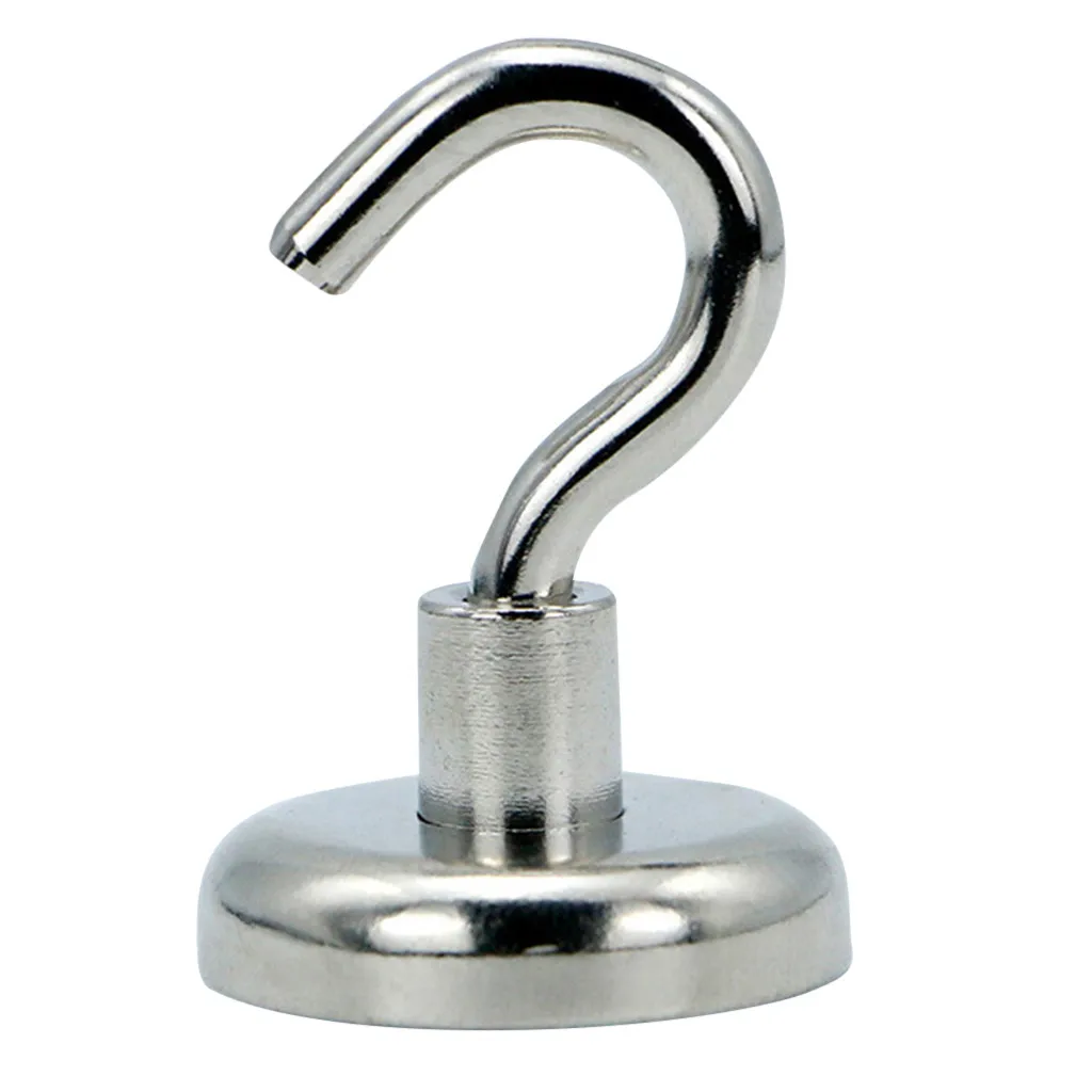 1 шт. Магниты сильных людей Крючки сильного действия с магнитом для подвешивания мощные неодимовые кухонные крючки для стены настенный крючок gancho de parede on.