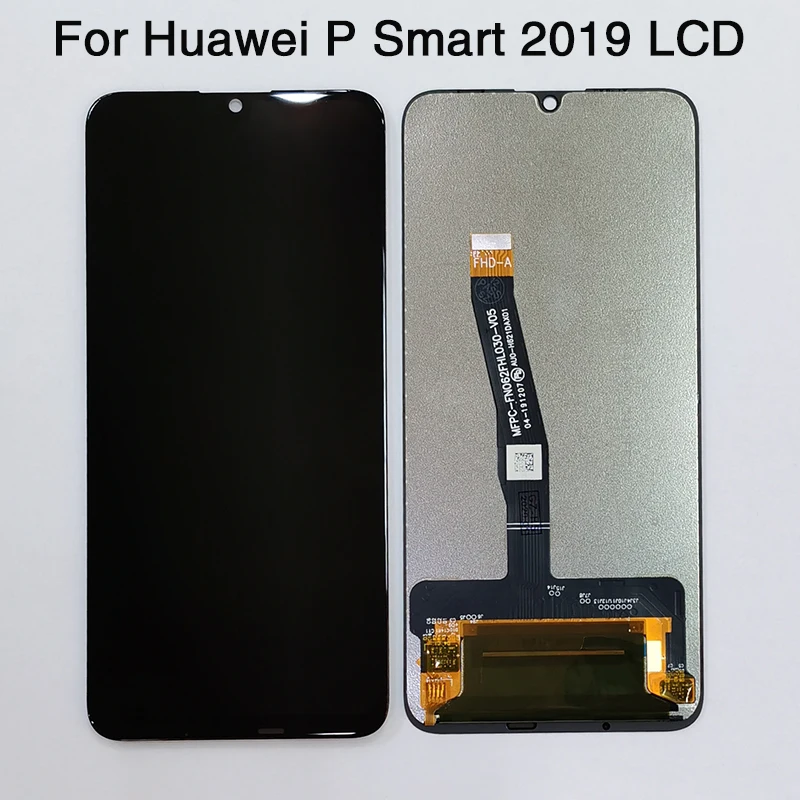 ЖК дисплей 6 21 дюйма для Huawei P Smart 2019 + дигитайзер сенсорного экрана в сборе сменный