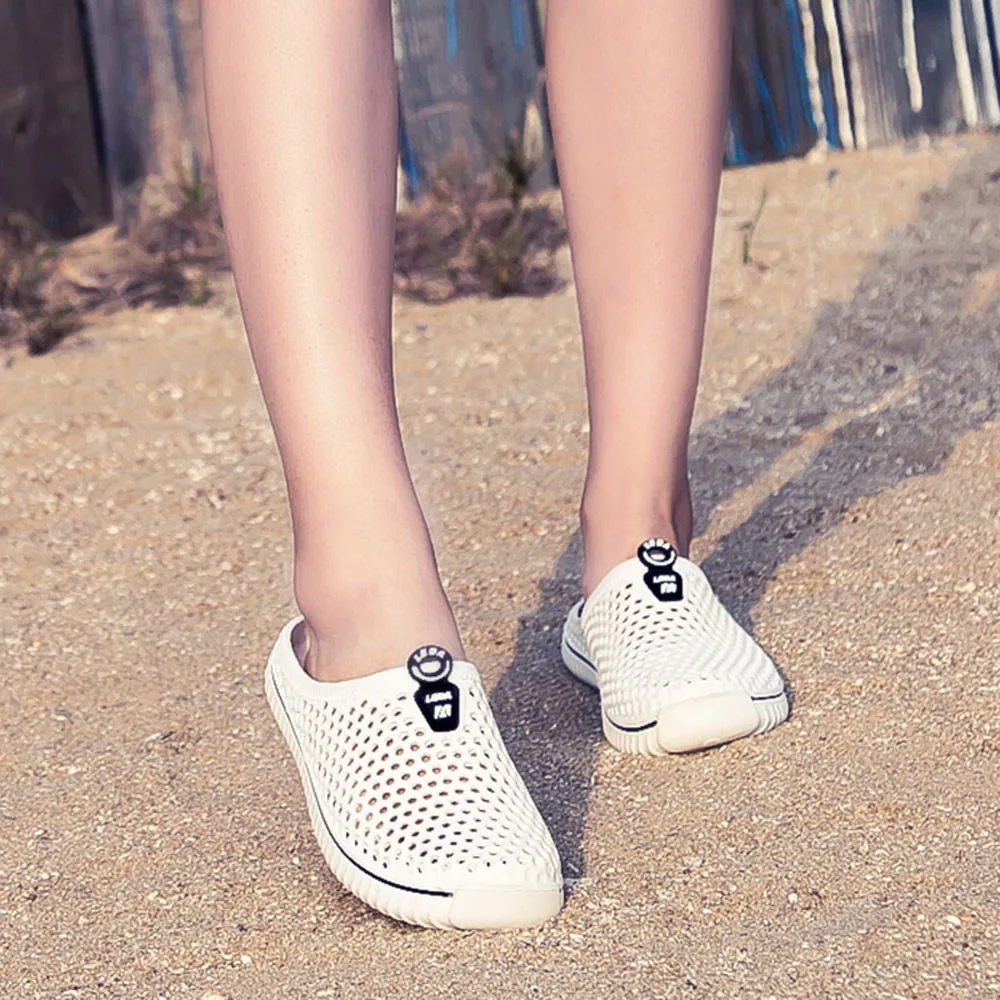 SAGACE летние пляжные отверстие тапочки для мужчин и женщин Домашняя обувь на