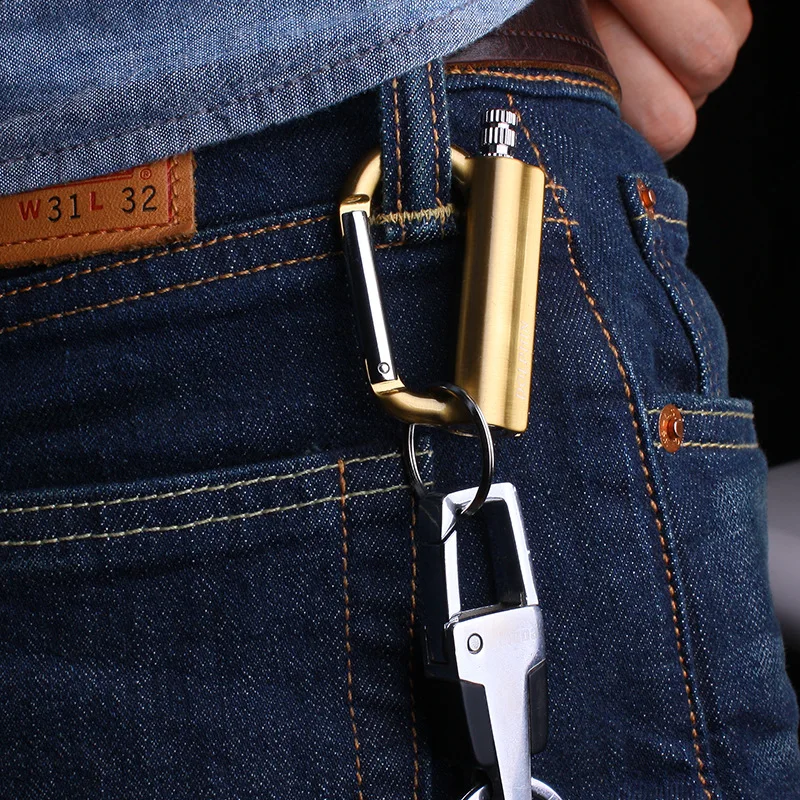 Firey универсальная компактная Зажигалка для ключей металлическая