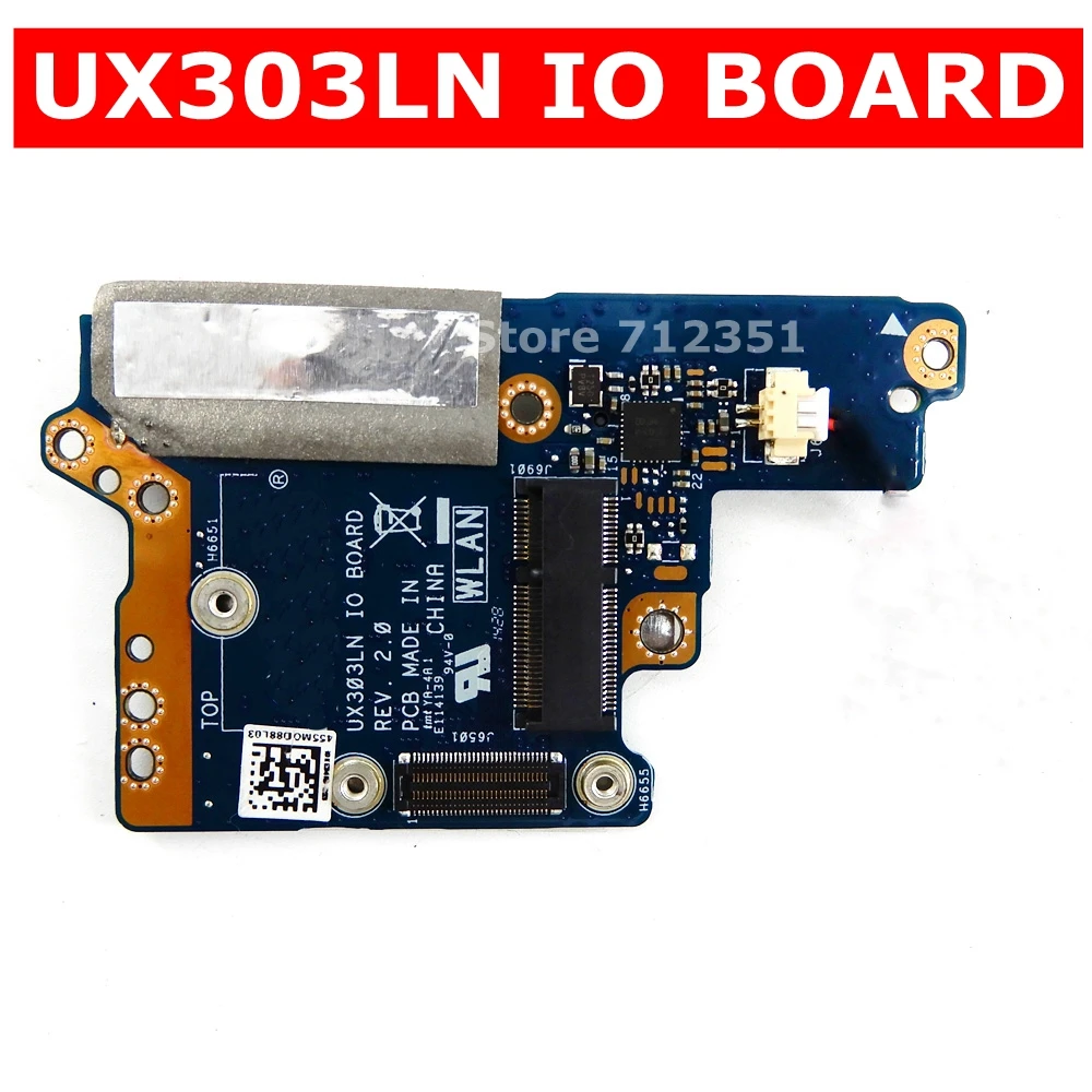 

UX303LN IO BOARD REV 2.0 For Asus UX303L UX303LA UX303LN UX303UB UX303UA UX303U U303U U303L Zenbook USB IO Board IO Interface