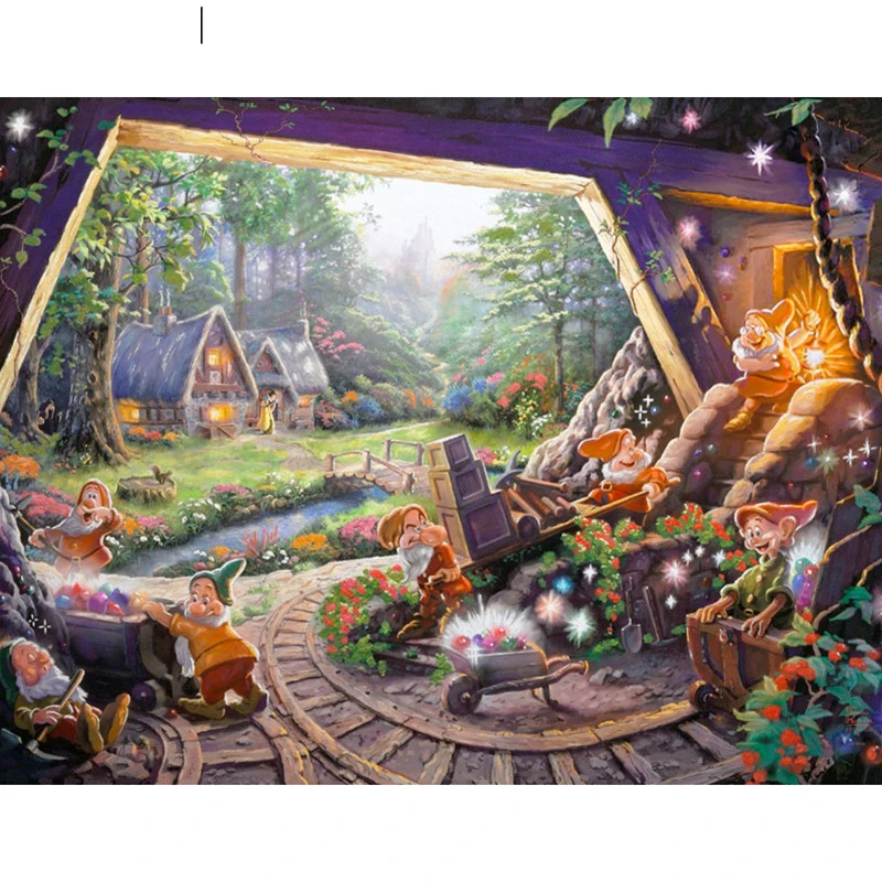 

Full Square/Round Drill Diamond Embroidery Little People 5d Diy Diamond Painting Cross Stitch Rhinestone Mosaic Decor