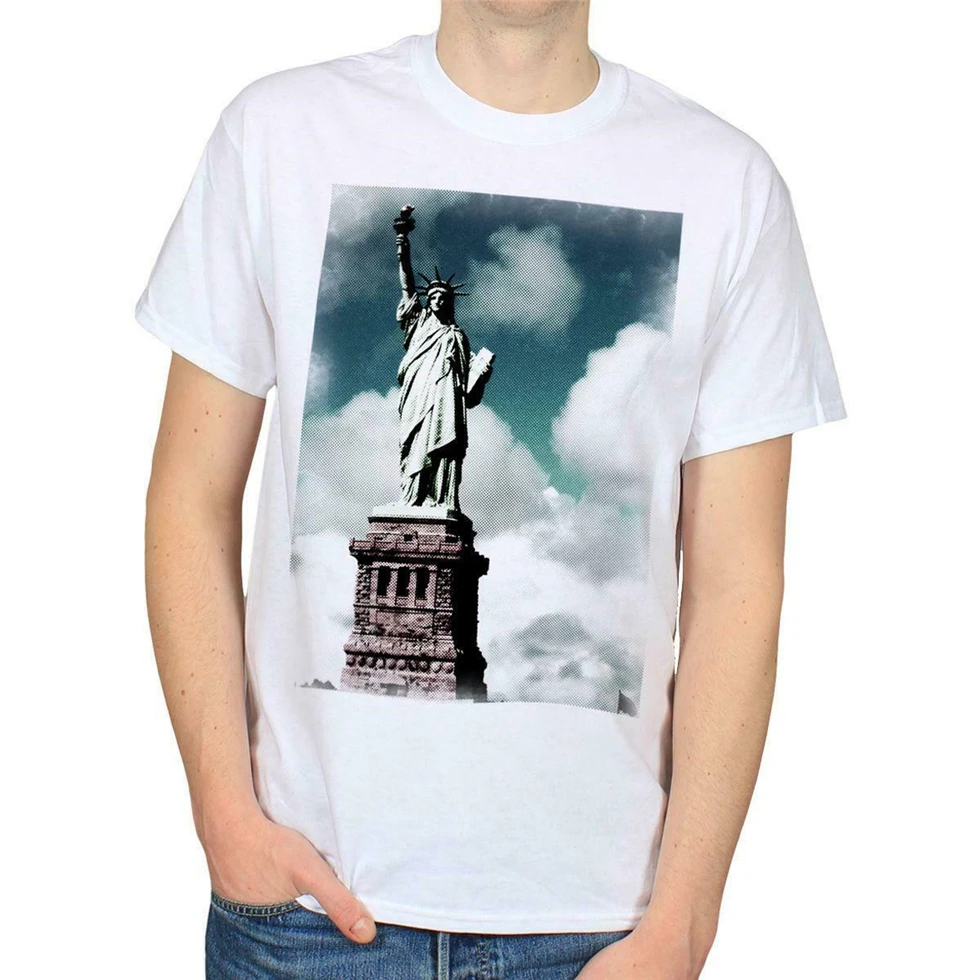 Статуя Свободы новый Нью Йорк Американский США искусство мужские 2019 унисекс