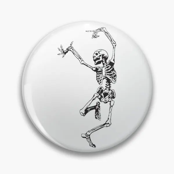 

Dance With Death Soft Button Pin Cute Hat Gift Funny Decor Fashion Cartoon Women Metal Creative Lover Lapel Clothes Brooch