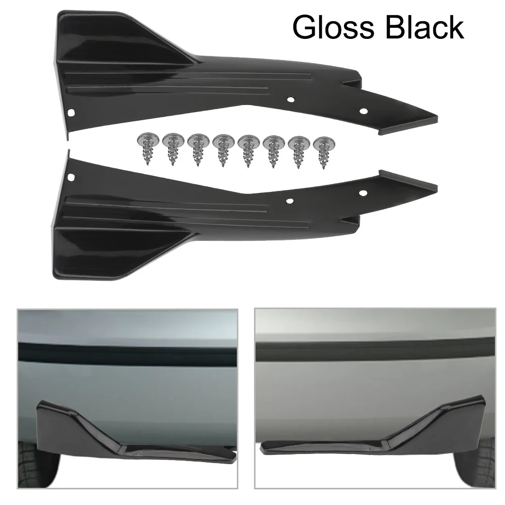 

2 шт., универсальные плавники для защиты от царапин и бампера