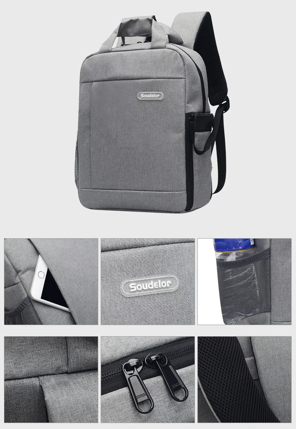 Водонепроницаемый рюкзак для камеры дорожная сумка с отделением ноутбука 14