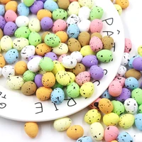 50pcs 1 5x1 8cm foam easter eggs easter artificial chicks rabbit bunny home diy craft kids gift favor happy easter decorations