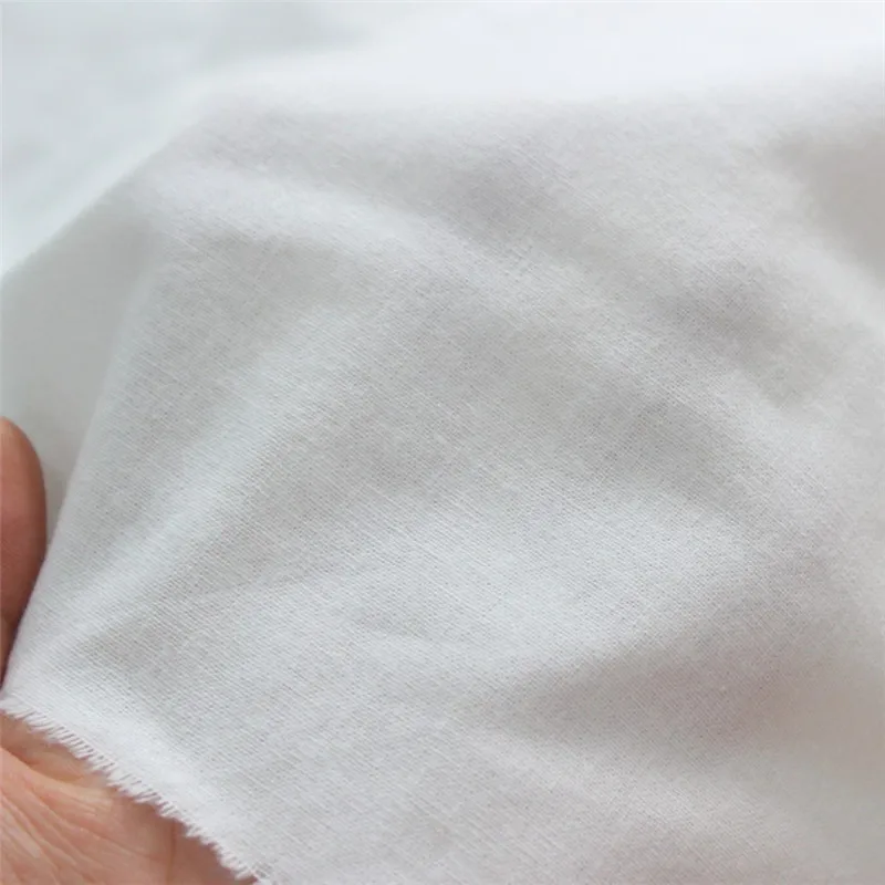 

Plain Lining Cloth White Cotton Fabric