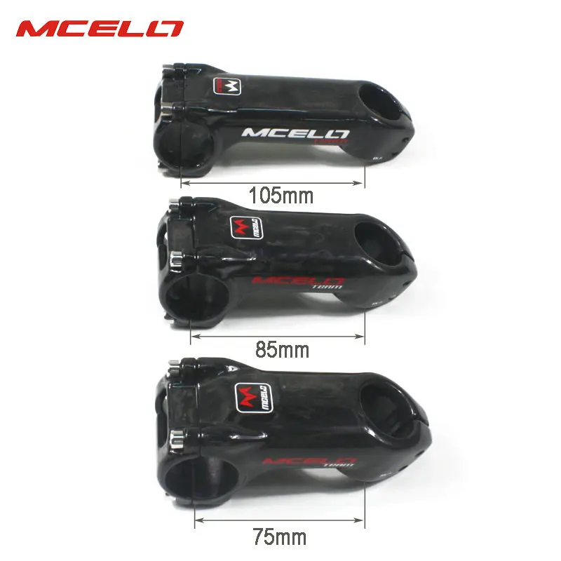 Велосипедный стержень из углеродного волокна Сверхлегкий вынос руля для